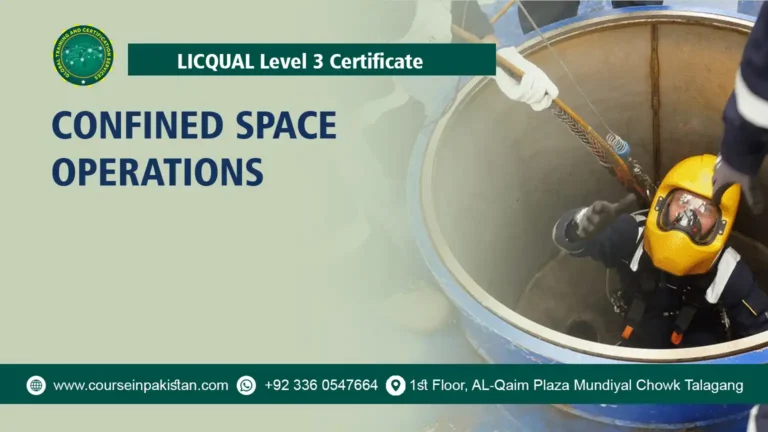 LICQual Level 3 Certificate in Confined Space Operations
