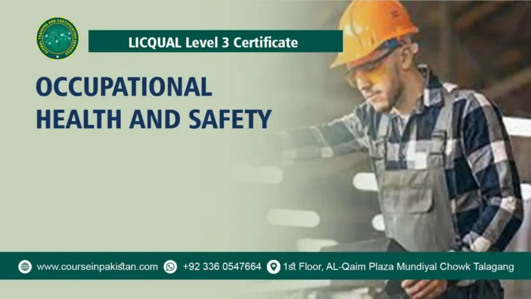 Level 3 Certificate in Occupational Health and Safety