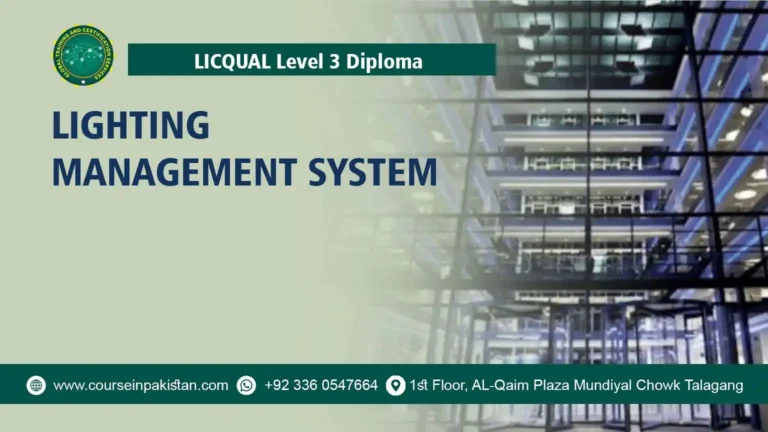 Level 3 Diploma in Lighting Management System