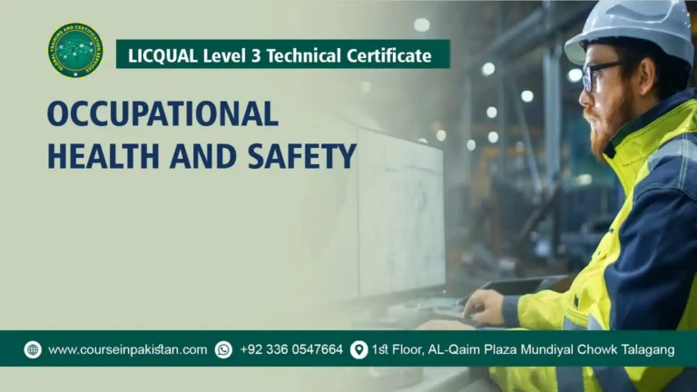 Level 3 Technical Certificate in Occupational Health and Safety