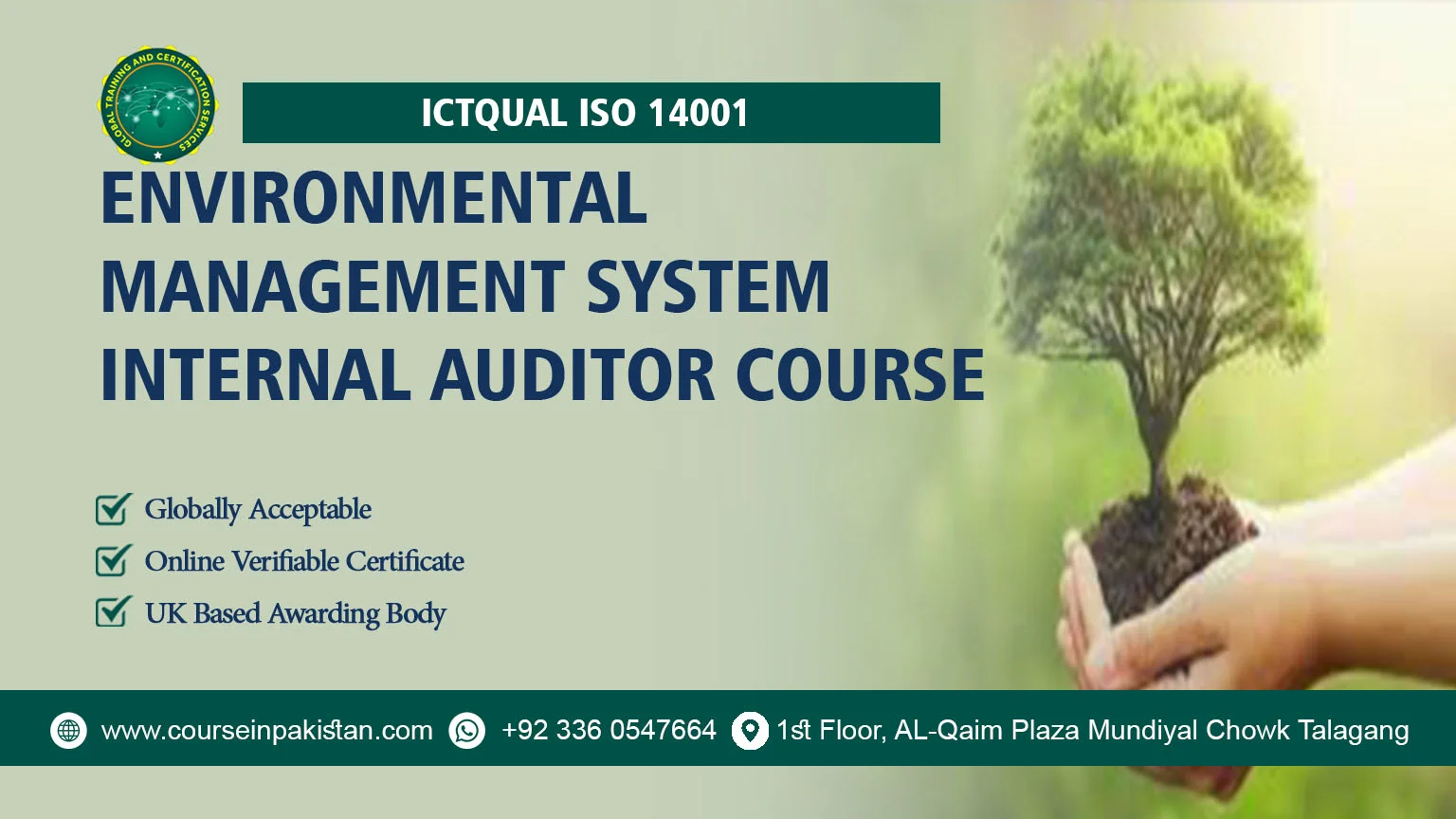 ICTQual ISO 14001 Environmental Management System Internal Auditor Course