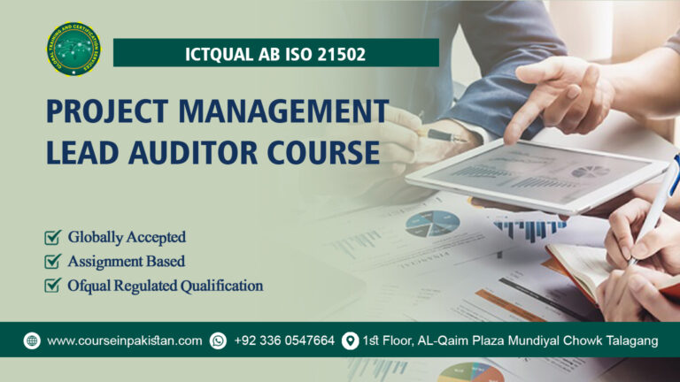 ICTQual ISO 21502 Project Management Internal Auditor Course