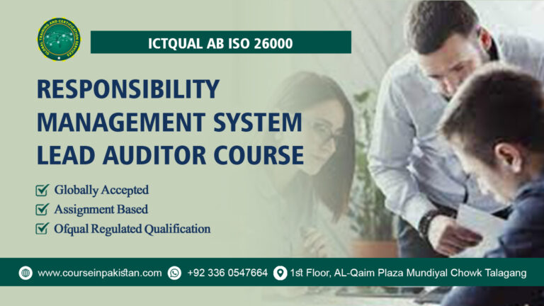 ICTQual ISO 26000 Social Responsibility Management System Internal Auditor Course