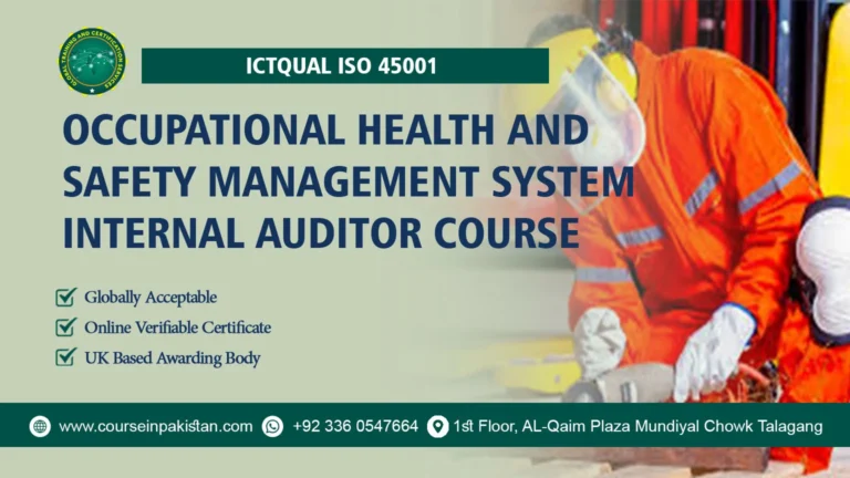 ICTQual ISO 45001 Occupational Health and Safety Management System Internal Auditor Course