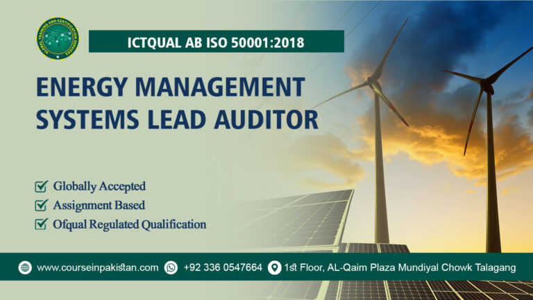 ICTQual ISO 50001 Energy Management System Internal Auditor Course