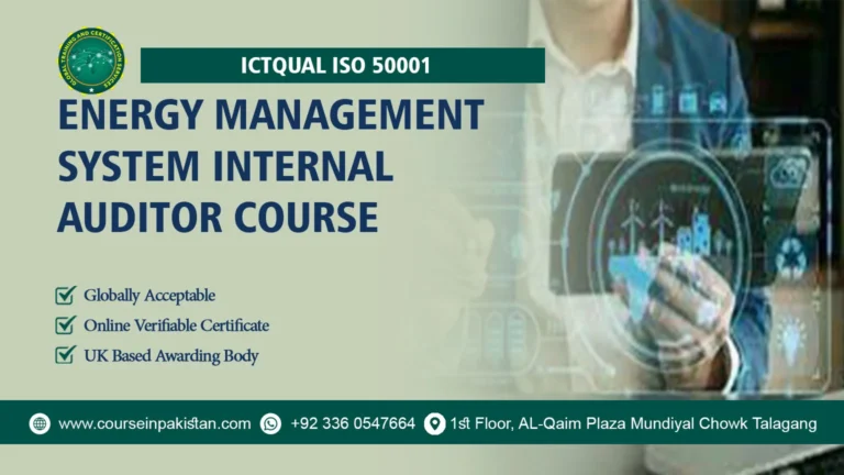 ICTQual ISO 50001 Energy Management System Internal Auditor Course