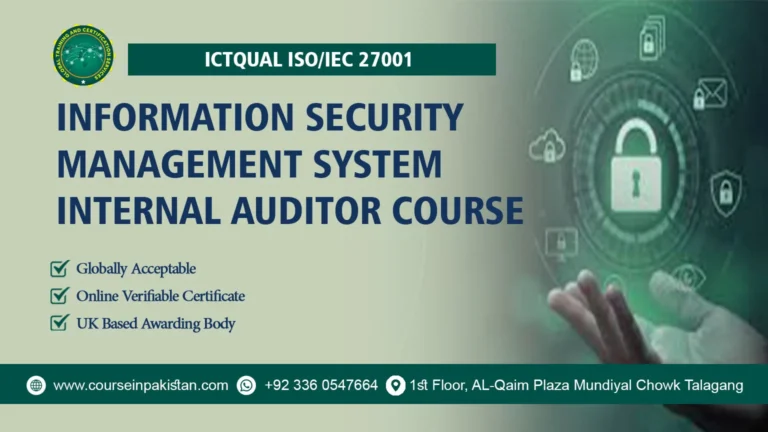 ICTQual ISO/IEC 27001 Information Security Management System Internal Auditor Course