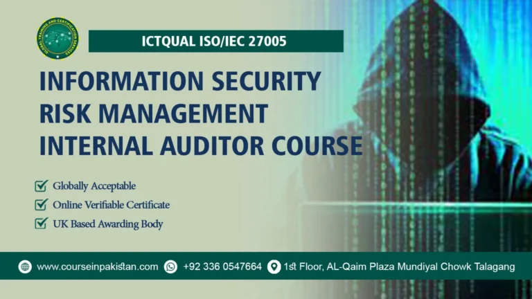 ICTQual ISO/IEC 27005 Information Security Risk Management Internal Auditor Course