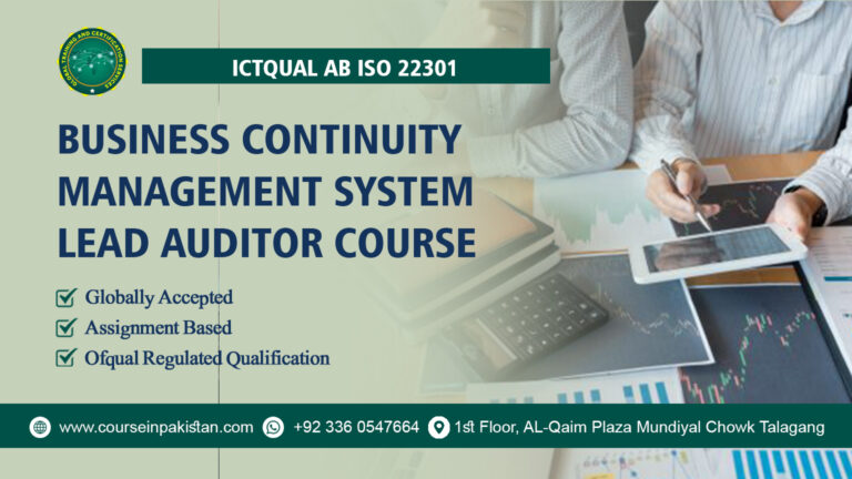 ICTQual ISO 22301 Business Continuity Management System Internal Auditor Course