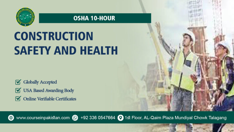 OSHA 10-Hour Construction Safety and Health