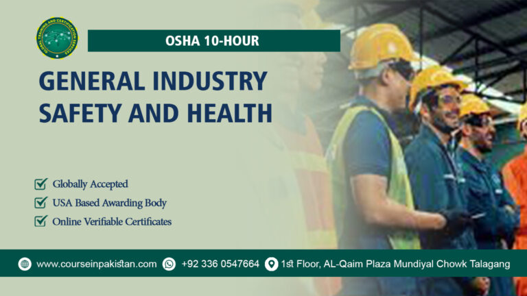 OSHA 10-Hour General Industry Safety and Health