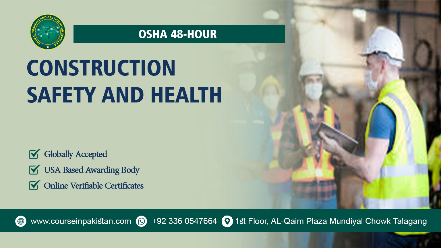 OSHA 48-Hour Construction Safety and Health