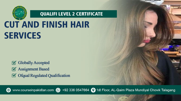 Qualifi Level 2 Certificate in Cut and Finish Hair Services