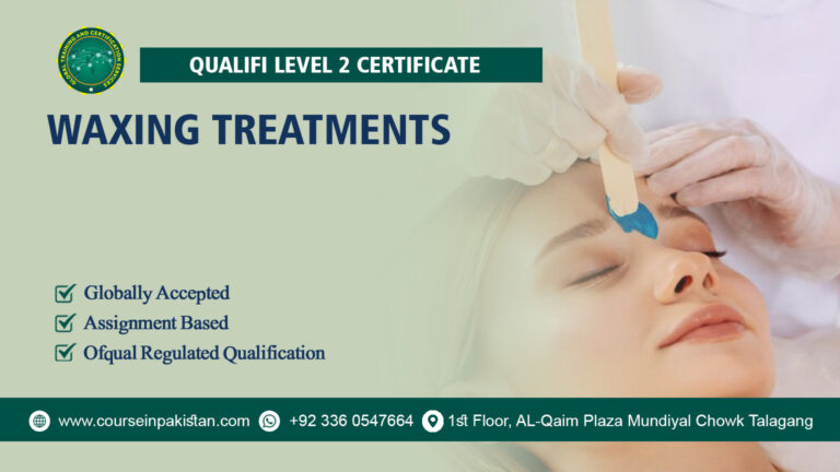 Qualifi Level 2 Certificate in Waxing Treatments