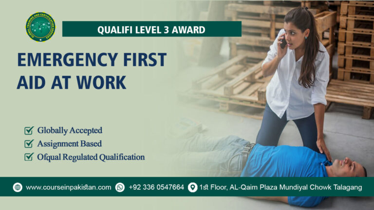 Qualifi Level 3 Award in Emergency First Aid at Work