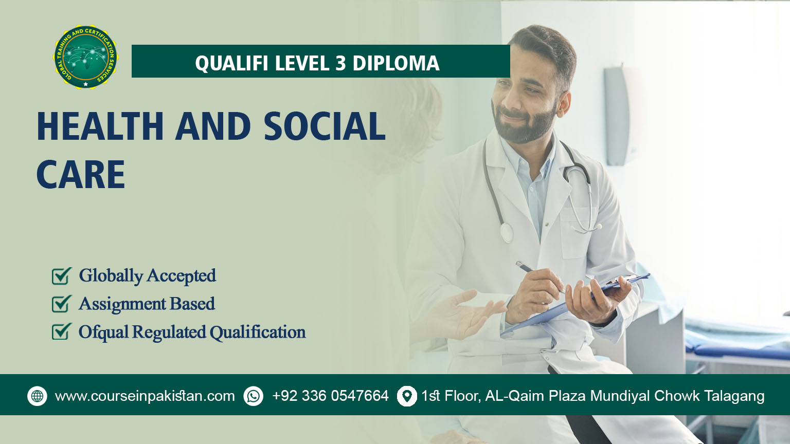 Qualifi Level 3 Diploma in Health and Social Care