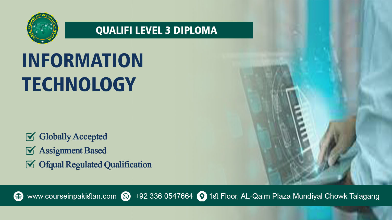 Qualifi Level 3 Diploma in Information Technology