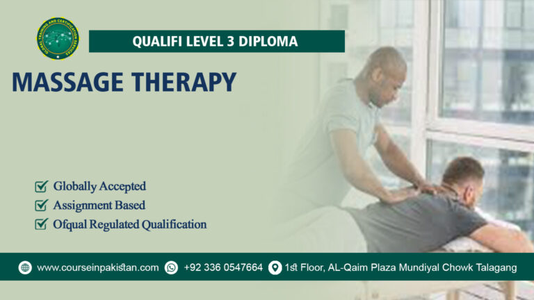 Qualifi Level 3 Diploma in Massage Therapy