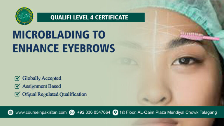 Qualifi Level 4 Certificate in Microblading to Enhance Eyebrows