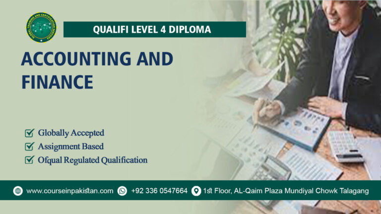 Qualifi Level 4 Diploma in Accounting and Finance