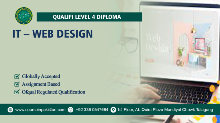 Qualifi Level 4 Diploma in IT – Web Design