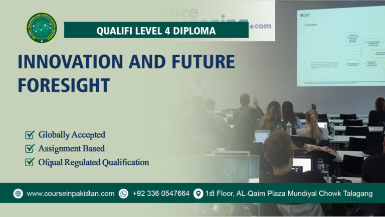 Qualifi Level 4 Diploma in Innovation and Future Foresight