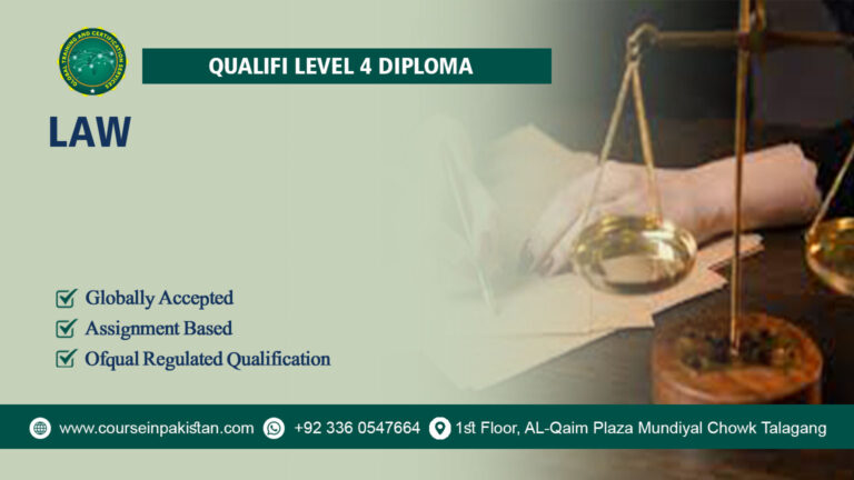 Qualifi Level 4 Diploma in Law