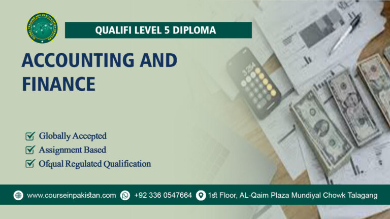 Qualifi Level 5 Diploma in Accounting and Finance