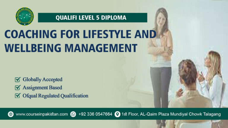 Qualifi Level 5 Diploma in Coaching for Lifestyle and Wellbeing Management