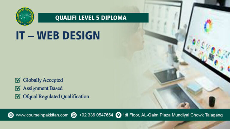 Qualifi Level 5 Diploma in IT – Web Design