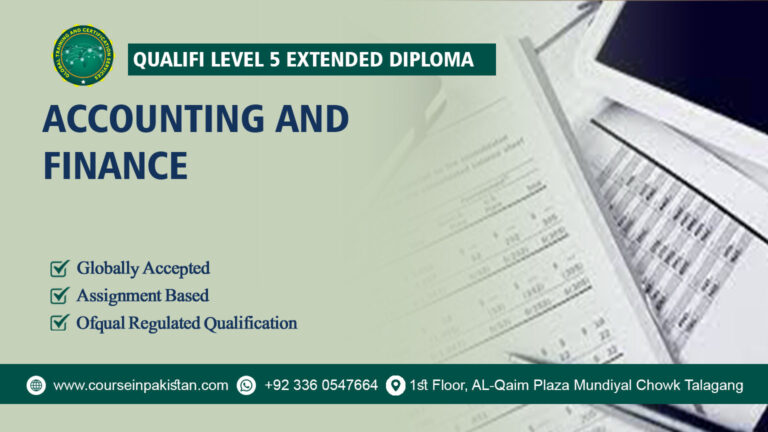 Qualifi Level 5 Extended Diploma in Accounting and Finance