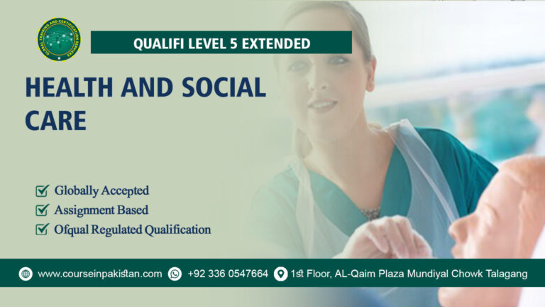 Qualifi Level 5 Extended Diploma in Health and Social Care