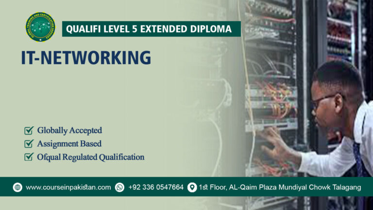 Qualifi Level 5 Extended Diploma in IT-Networking