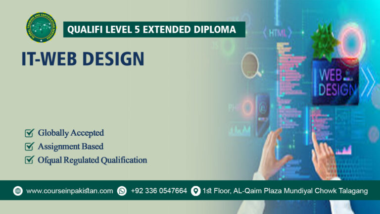 Qualifi Level 5 Extended Diploma in IT-Web Design