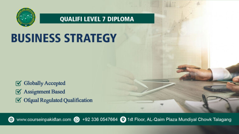 Qualifi Level 7 Diploma in Business Strategy