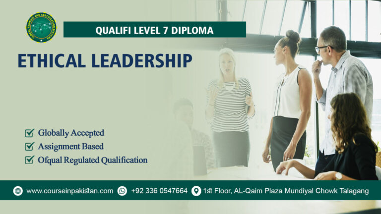 Qualifi Level 7 Diploma in Ethical Leadership