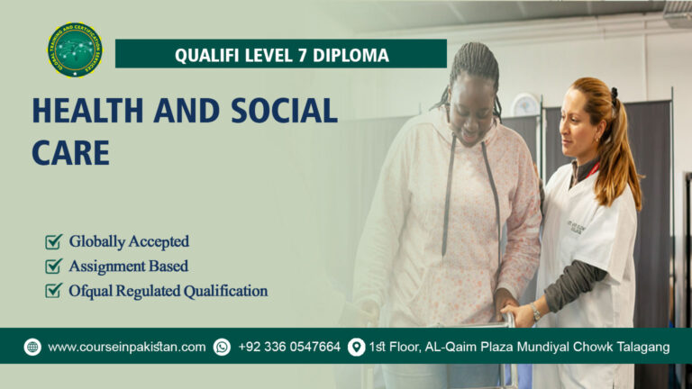 Qualifi Level 7 Diploma in Health and Social Care