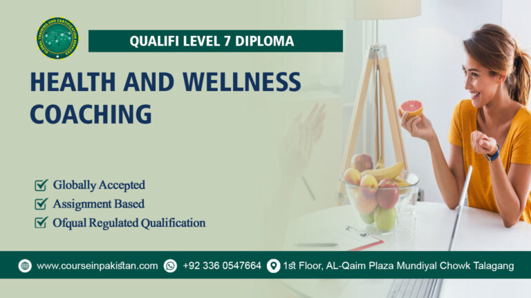 Qualifi Level 7 Diploma in Health and Wellness Coaching