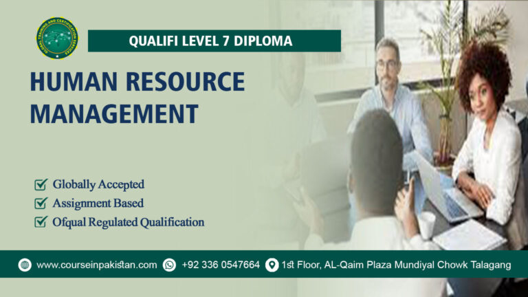 Qualifi Level 7 Diploma in Human Resource Management