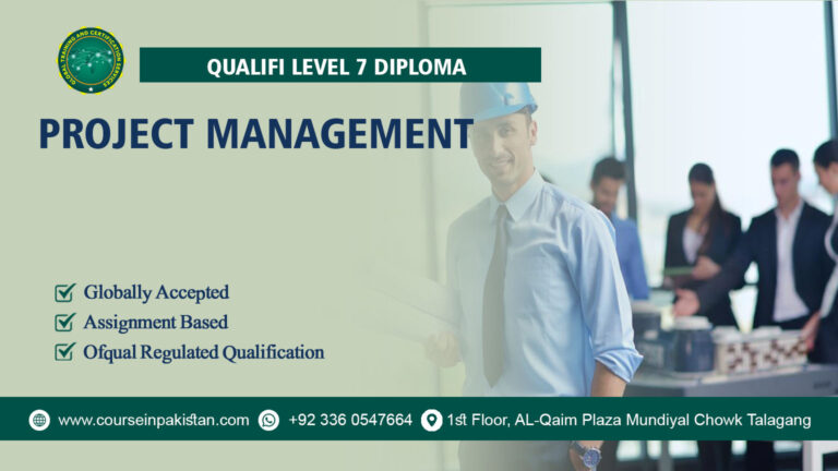 Qualifi Level 7 Diploma in Project Management