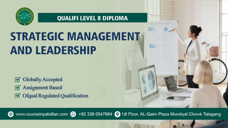 Qualifi Level 8 Diploma in Strategic Management and Leadership