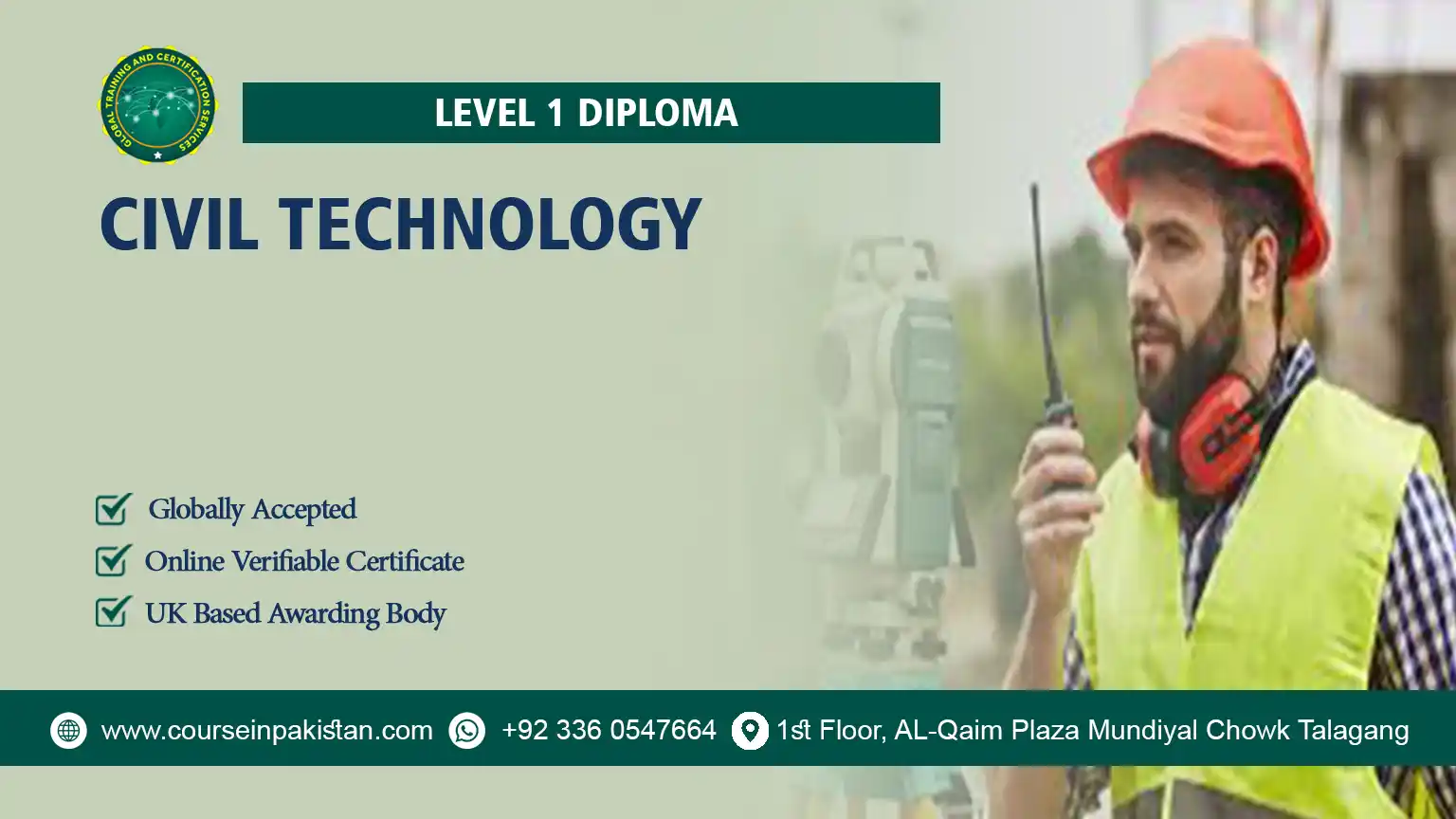 Level 1 Diploma in Civil Technology