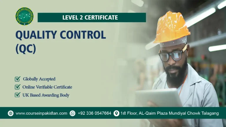 Level 2 Certificate in Quality Control (QC)