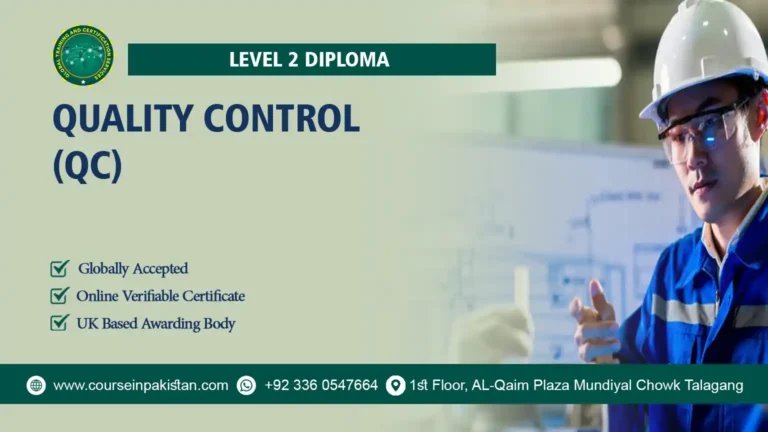 Level 2 Diploma in Quality Control (QC)