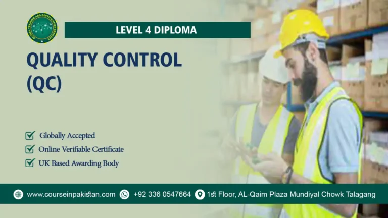 Level 4 Diploma in Quality Control (QC)