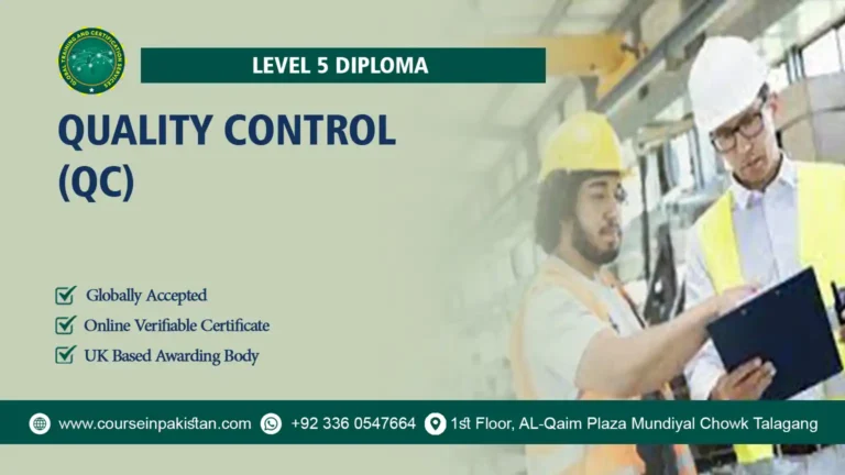 Level 5 Diploma in Quality Control (QC)