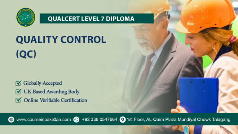 QualCert Level 7 Diploma in Quality Control (QC)