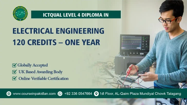 ICTQual Level 4 Diploma in Electrical Engineering 120 Credits – One Year