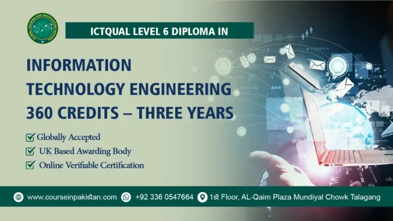 ICTQual Level 6 Diploma in Information Technology Engineering 360 Credits – Three Years