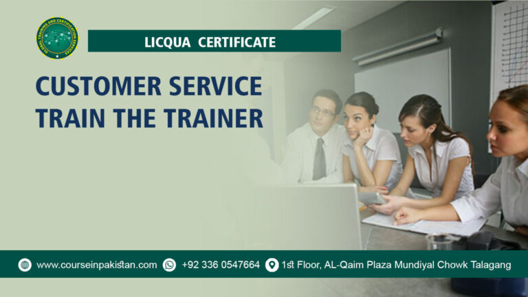 LICQual Certificate in Customer Service Train the Trainer